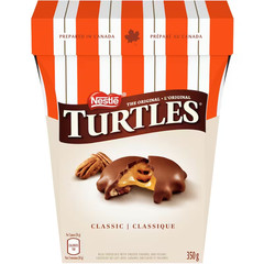 Nestle the Original Turtles 100% Pecan 350g/12.34oz Box – FREE SHIPPING