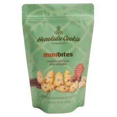 HONOLULU COOKIE COMPANY Chocolate Chip Macadamia Mini Bites Cookie 16 oz