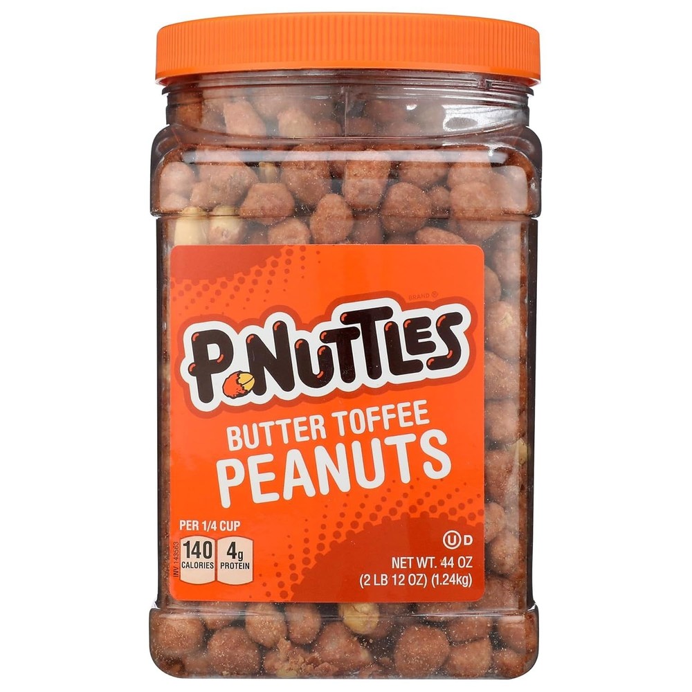 PNuttles Butter Toffee Covered Peanuts, Sweet Salty Snack, Nuts, Made in USA,…