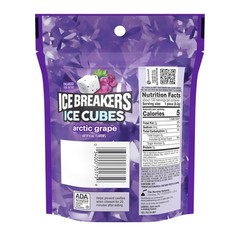 8.11 oz Ice Cubes Arctic Grape Gum – 100 Sugar-Free Pieces for Every Occasion