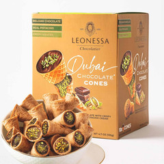 Dubai Chocolate Cones with Pistachio Kunafa | Made with Premium Belgian Choco…