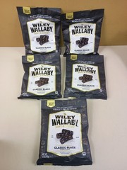 Wiley Wallaby Licorice 5 Green Apple 5 Classic Red Strawberry 5 Classic Black