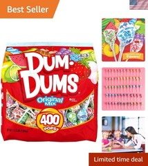 Mix 400 ct. Bag – All-Time Classic Flavors, Assorted Suckers in Bulk Candy Ba…
