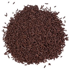 Chocolate Jimmies Sprinkles – 2.2 lb Resealable Container