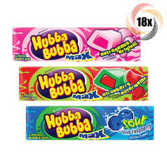 18x Packs Wrigley’s Hubba Bubba Variety Bubble Gum ( 5 Piece Packs ) Mix & Match