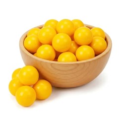 Premium Yellow Banana Flavor Gumballs – Sweet Fruity Chewing Gum Candy – 1lb-5lb