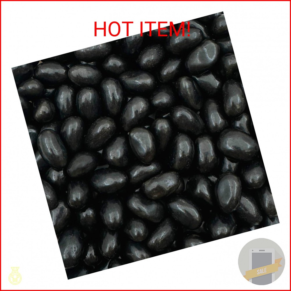 Black Licorice Jelly Beans | 2-Pound Pack | Licorice Candy | Black Jelly Beans f