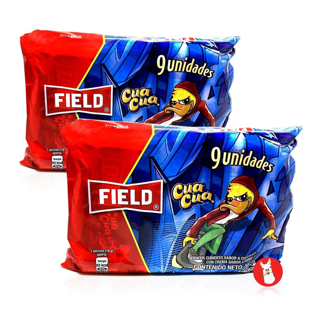 Field Cua Cua Chocolate 2 Pack of 9 units