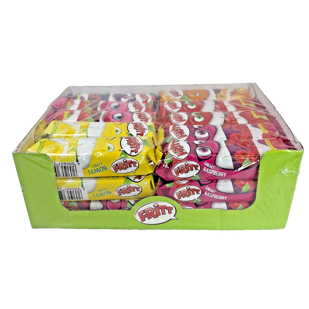 Fritt Assorted Flavors Chewy Candy- Pack of 30- German Import- Free Shipping
