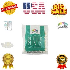 White Buttermints, 14 Ounce, Appx. 100 pieces from