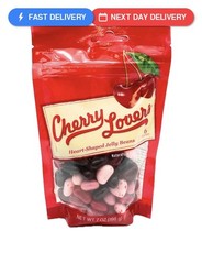 Jelly Belly Cherry Lovers Heart-Shaped Jelly Beans, 6 Flavors, 7 oz