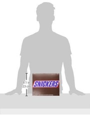 Snickers Single Bar Chocolate Candy, 48 89.3 Ounce (48 Count) (Pack of 1)