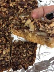 Keto Pecan Pie Bars * Diabetic Friendly * Gluten Free * ZERO Net Carbs