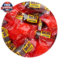 Cinnamon Candy Discs & Dad’S Rootbeer Barrels Hard Candy Mix, 1 Pound Bulk Candy