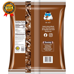 Tootsie Pops Single Flavor Bag Chocolate Flavored Lollipops with Chocolatey