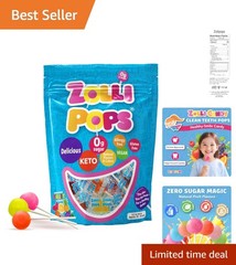 Natural Fruit Variety Clean Teeth Lollipops – Sugar Free and Guilt-Free Fun