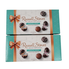 2 PACK Russell Stover 4404 Assorted Creams, 9.4 oz Box 17 Pieces BB 09/2026+
