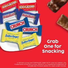 Assorted Butterfinger, Crunch, and Baby Ruth 1 Count (Pack of 1),