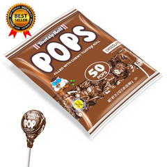 Tootsie Pops Single Flavor Bag Chocolate Flavored Lollipops with Chocolatey