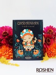 ROSHEN Gift Box Chocolate Candy Ukrainian Traditions Sweets 132g 4.65oz