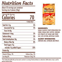 Werther’s Original Hard Caramel Candy, 30 oz – Free Shipping