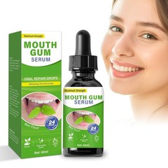 Gum Restore Drops, Gum Repair for Receding Gums & Stain Removal, Bad Breath Trea