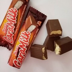 Creamy Caramel Center Milk Chocolate Bar Candy Christmas Deco Party 2 Packet 23g