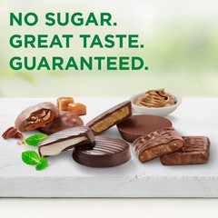 Russell Stover Sugar-Free, 4 Flavor Mix, Bulk Chocolate Candy Bars (1 Pound)