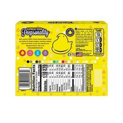PEEPS Easter Marshmallow Chicks Candy 10 Count Yellow Gluten Free 3 Oz Pack