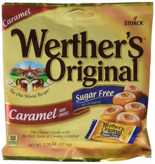 Werther’s Original Sugar Free Caramel Hard Candies – 2.75 Ounce (Pack of 12)