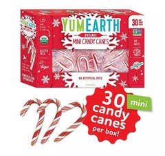 Yum Earth Organic Canada Candy Canes Co Xmas Top 9 Vegan Gluten-Free Peppermint
