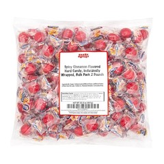 Fiery Cinnamon Hard Candy – 2 Pounds of 160 Nostalgic Jawbreakers for All Ages