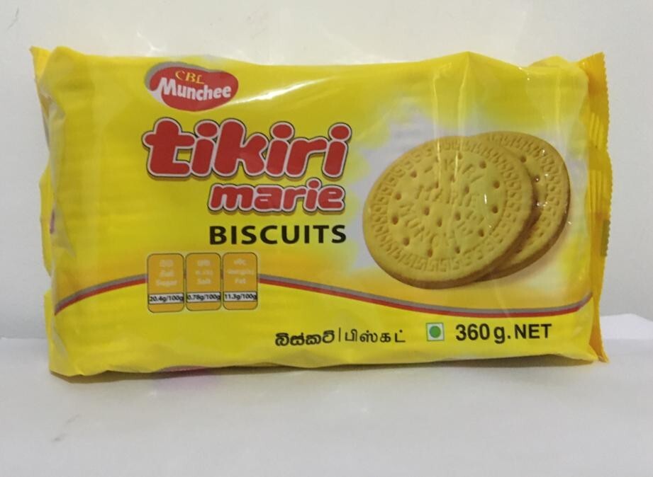Sri Lankan CBL Munchee tikiri marie milk taste biscuit 360g