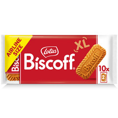 (3 pack) Lotus XL Biscoff Cookies, 10 Snack Packs of 2 Cookies, 8.8 oz, Classic