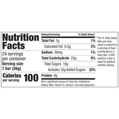 24 Pack Now and Later Chewy Banana Flavor Candy Bars, 0.93 Oz