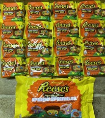 LOT OF Reese’s SPRING SPRINKLES Peanut Butter BIG Cups and 9.3oz Bag