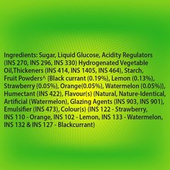 CENTER FRUIT Soft Chews, Assorted Flavour Candy Pocket.5*33 Grams fs