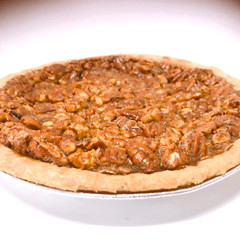 Pecan Pie Old Fashioned Handmade with Buttery Flaky Crust and Rich Filling- 9 In