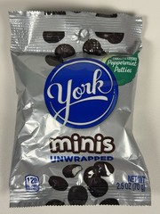 🍫York Minis Unwrapped Mini Dark Chocolate Peppermint Patties – Comb.SHIP +$1/ea