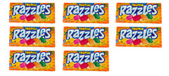 tropical razzles candy/gum 1.4oz 8pk