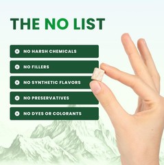 Remineralizing Gum with Nano Hydroxyapatite & Xylitol – Sugar-Free Peppermint