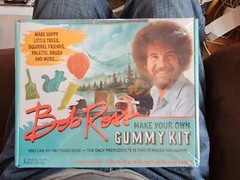 Bob Ross DIY Gummy Kit Make your own Gummy Candies in Cool Bob Ross Shapes NOS
