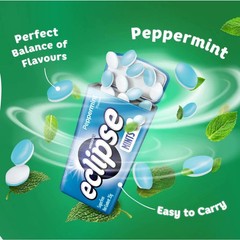 Eclipse Sugar-Free Mints Tins 30 – 35 g | 8 – Tin Bulk Pack | Choose Flavour