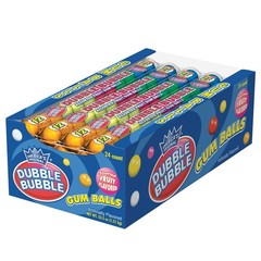 Dubble Bubble Gumballs, 24 pack of 12-Gumball 12 Count (Pack 24), Assorted