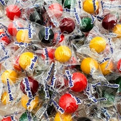 Jaw Breakers Hard Candy 3 Pound Bulk Pack About 230 Count Individually Wrapped