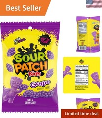 Delicious Grape Chewy Candy 8.02 oz – Perfect for Movie Nights & Holidays