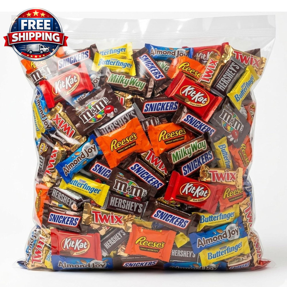 Assorted Chocolate Variety Pack – Individually Wrapped Bulk Chocolate Candy Asso