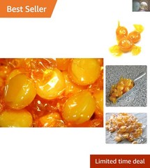 1 lb Bulk Wrapped Butterscotch Buttons – Approximately 90 Smooth Candy Pieces