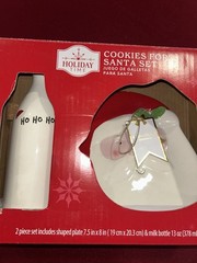 Cookies For Santa Set Holiday Times Brand New In Box