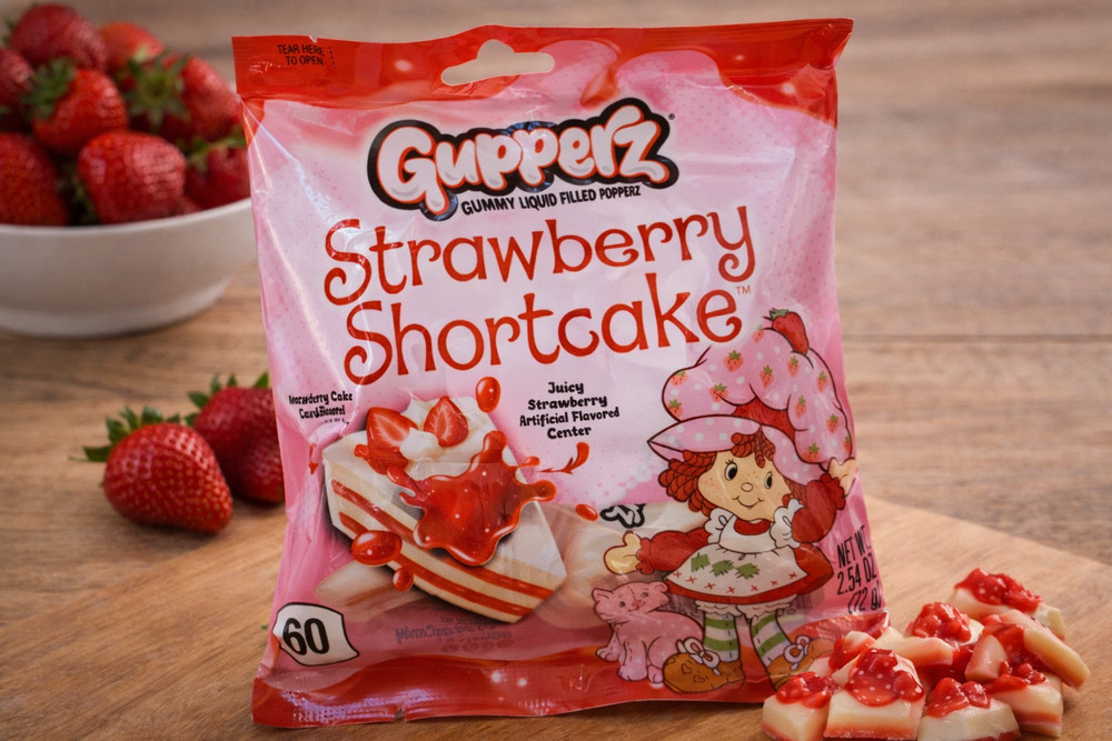 Gupperz Strawberry Shortcake 2.54oz – 1 Bag – Liquid Center – FREE SHIPPING